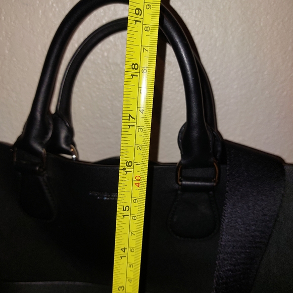 Michael Kors Collection Large Black Leather work satchel. - Picture 9 of 12